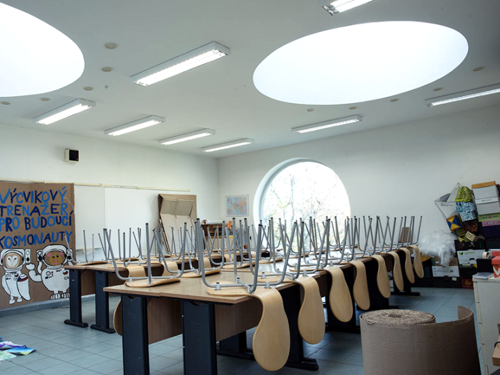 Primary school Kuřim – replacement of fluorescent lamps